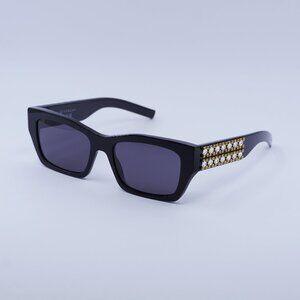 🕶️ New Givenchy GV40077I 01A Sunglasses - Shiny Black and Studs Frame